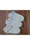 Women's White Booties Socks 3 Pairs Super Quality - 7
