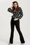 Titan Non-Fading High Waist Lycra Spanish Leg Jeans - 3