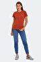 Korneli I Women's Slim Fit Brick T-Shirt - 7