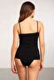Basic Top Rope Strap Cotton Undershirt Black (2 Pack) - 3