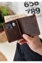 Handmade Kane Tan Leather Wallet Card Holder - 2