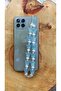 Mini Butterfly Detailed Pearled Phone Charm Phone Ornament - 4