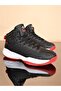 Konfores 1695-28531 Anatomical Sole Professional Basketball Shoe black red - 4