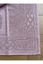 2 Purple/Burgundy Foot Towels - Set of 2, 100% Cotton Foot Towels - 3