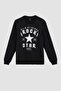 Slim Fit Crew Neck Printed Sweatshirt Z3242Az23Au - 7