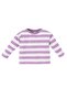 Baby Boy Striped Crew Neck Combed Cotton Long Sleeve T-Shirt - 5