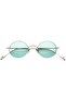 N18.1 Model Sunglasses - Silver Jelly Green Green