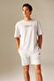 Comfort Fit Crew Neck Printed Short Sleeve Heavy Fabric T-Shirt A4003ax23hs - 4