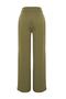 Açık Haki Wide Leg/Geniş Paça Dokuma Kumaş Pantolon TWOAW22PL0139 - 10