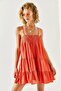 Women's Tile Rope Strap Piece Mini Casual Dress ELB-19001950 - 3