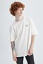Comfort Fit Crew Neck Printed 100% Cotton T-Shirt Z2455az23sp - 6