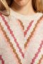 Ecru Soft Textured Knitwear Sweater TWOAW24KZ00798 - 4