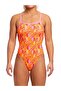 ملابس سباحة للتدريب للسيدات من Funkita SST Orange Crush، أشرطة رفيعة واسعة الظهر - 2