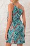 Women's navy blue coconut and mint leaf 2-pack Patterned Dress - 8