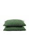 Forest Green Single Size 160 X 240cm Bedspread/1 Piece 50x70cm Pillow 4 Layers Multi Muslin Cotton - 3