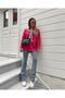Poema Spanish High Waist Colorfast Blue Snow Jeans Flare Jean - 3