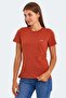 Korneli I Women's Slim Fit Brick T-Shirt