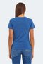 Korneli I Women's Slim Fit Indigo T-Shirt - 2