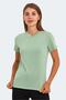 Kristen I Women's V-Neck Light Green T-Shirt