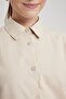 Regular Fit Shirt Collar Poplin Long Sleeve Tunic Z8913az23au - 6