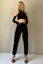 Karam High Waist Black Mom Jeans Power Lycra Flexible Jeans - 2