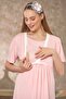 Secret Breastfeeding Postpartum Pregnant Pajama Set Powder - 2