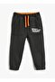 Elastic Leg Anthracite Baby Sweatpants 4WMB40023TK - Baby