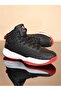 Konfores 1695-28531 Anatomical Sole Professional Basketball Shoe black red - 3