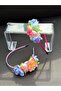 Trend fashion luxury artificial floral with roses colored metal satin crown pink blue women's children's crown - 2