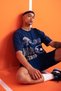 Fit NBA Golden State Warriors Licensed Oversize Fit Crew Neck 100% Cotton T-Shirt - 3