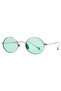 N18.1 Model Sunglasses - Silver Jelly Green Green - 2