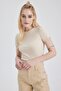 Fitted Ribbed Camisole T-Shirt (26 Sp)