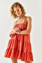 Women's Tile Rope Strap Piece Mini Casual Dress ELB-19001950 - 4