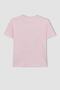 Girl's Oversize Fit Printed Short Sleeve T-Shirt A1774a823hs - 7