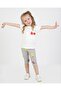 Baby Girl Capris Short Sleeve Cherry Printed Summer Basic Top and Bottom Set 6-24 months - 2