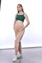 Women's Striped Mink Summer Elastic Leg Classic Sweatpants - 6
