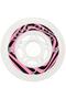Pysch White Pink 80mm/85A 4 عجلات تزلج حضرية