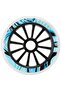 Psych White Blue 125mm/85A 3-Piece Urban Skate Wheel