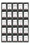 Set of 36 Labeled, Unbreakable Square Food Storage Container Anthracite 12X 1.75 Lt/1.2 Lt/0.55 Lt - 3