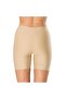 Women's Beige Seamless Silicone Basen Corset Above Knee - 3