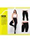 Unisex Warm Thermal Comfortable Anti-Sweat Thick Lycra Winter Warm Tights Black - 2