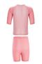 Shorts T-Shirt Girl's Sea Pool Swimsuit Remsa Mayo Arıo 1 5442 Pink - 2