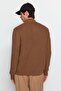 Camel Casual Regular Fit Couple/Çift Yarım Balıkçı Fermuarlı Yaka Kazak TMNAW22KZ1908 - 6