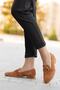 Women's Brown Daily Genuine Leather Premium Suede Casual Ring Detailed Comfortable Loafer