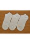 Women's White Booties Socks 3 Pairs Super Quality