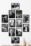 Frameless Frame Look Ataturk Photos, 12 Piece Mdf Painting Set