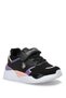 BASE. Polo Assn. Terminal JR 3pr Black Girls Velcro Casual Sports Shoes