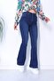 Dark Blue Spaghetti Jeans High Waist Power Lycra Jeans