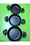 Teflon 3-Piece Economical Pan Set 18-20-22-cm - 2