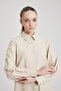 Regular Fit Shirt Collar Poplin Long Sleeve Tunic Z8913az23au - 5